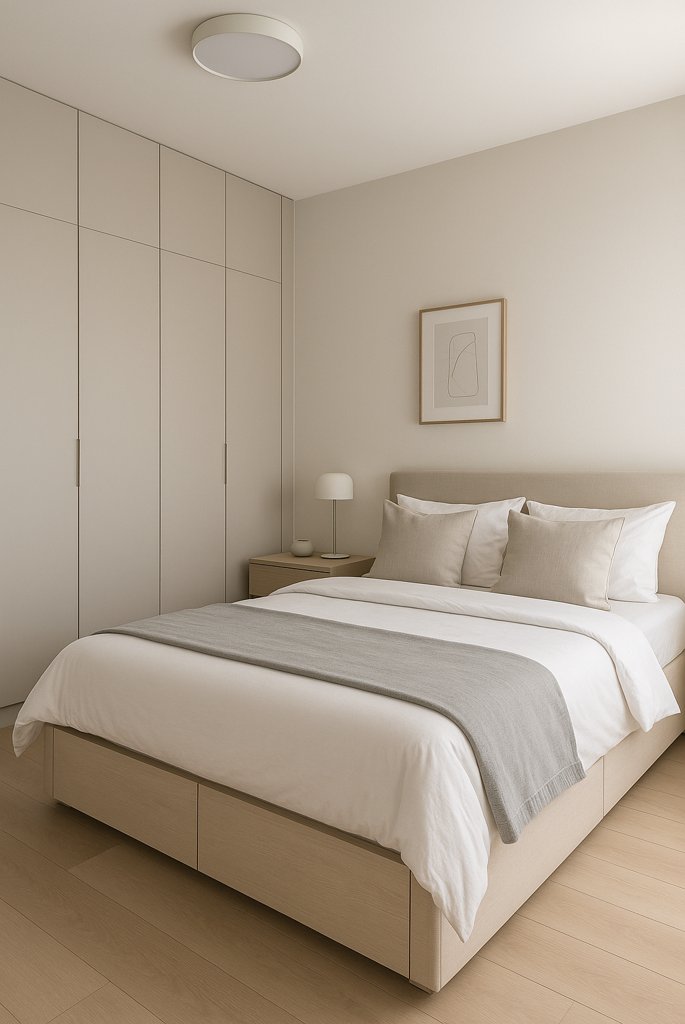 Built-In Storage for a Clean Look