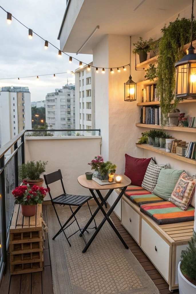  Cozy Reading Nook Balcony