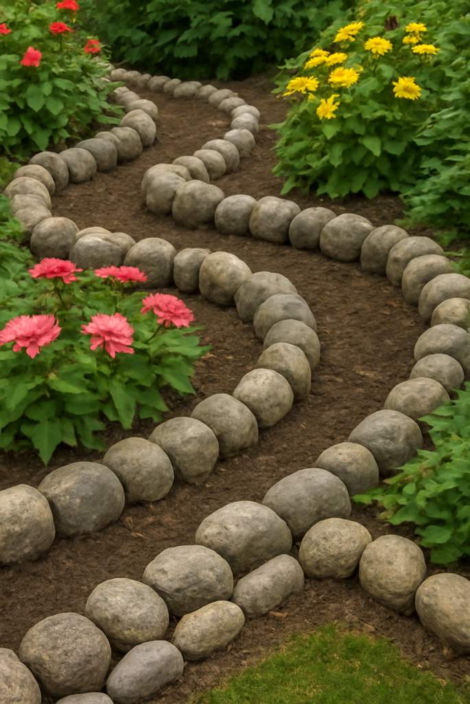 Stone Border Art