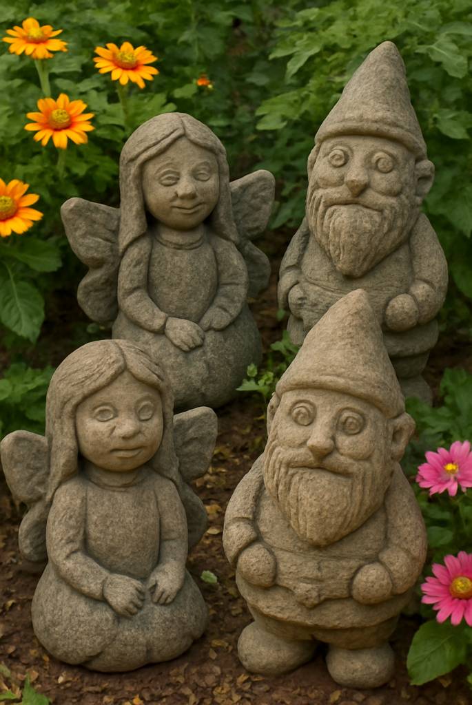 Rock Fairies and Gnomes