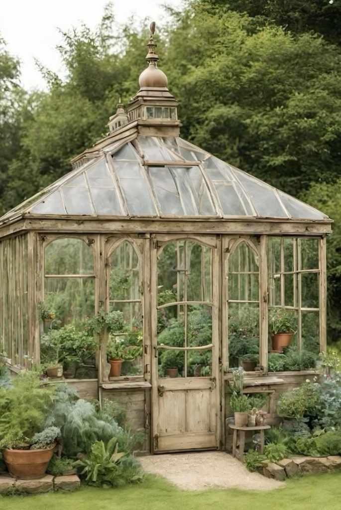Antique Gardenhouse Conservatory
