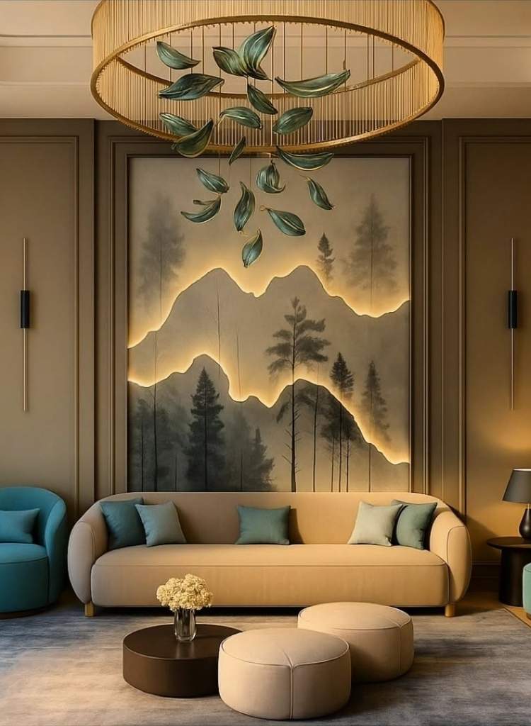 Backlit Wall Art Panel