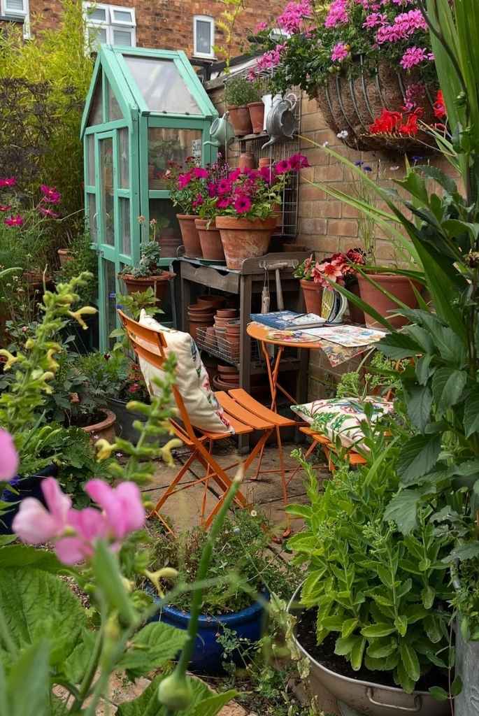 Cozy Garden Shed Nook
