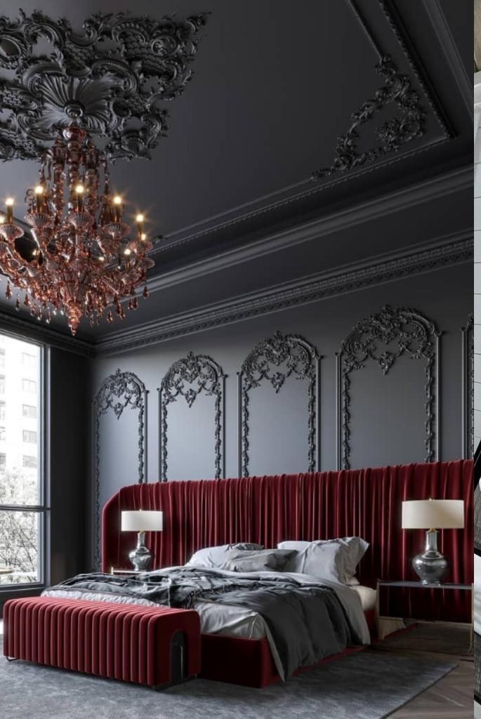 Dark Luxury Bedroom
