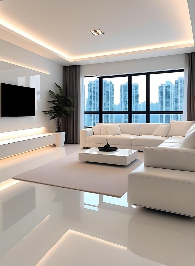 Floating Floor LED Glow