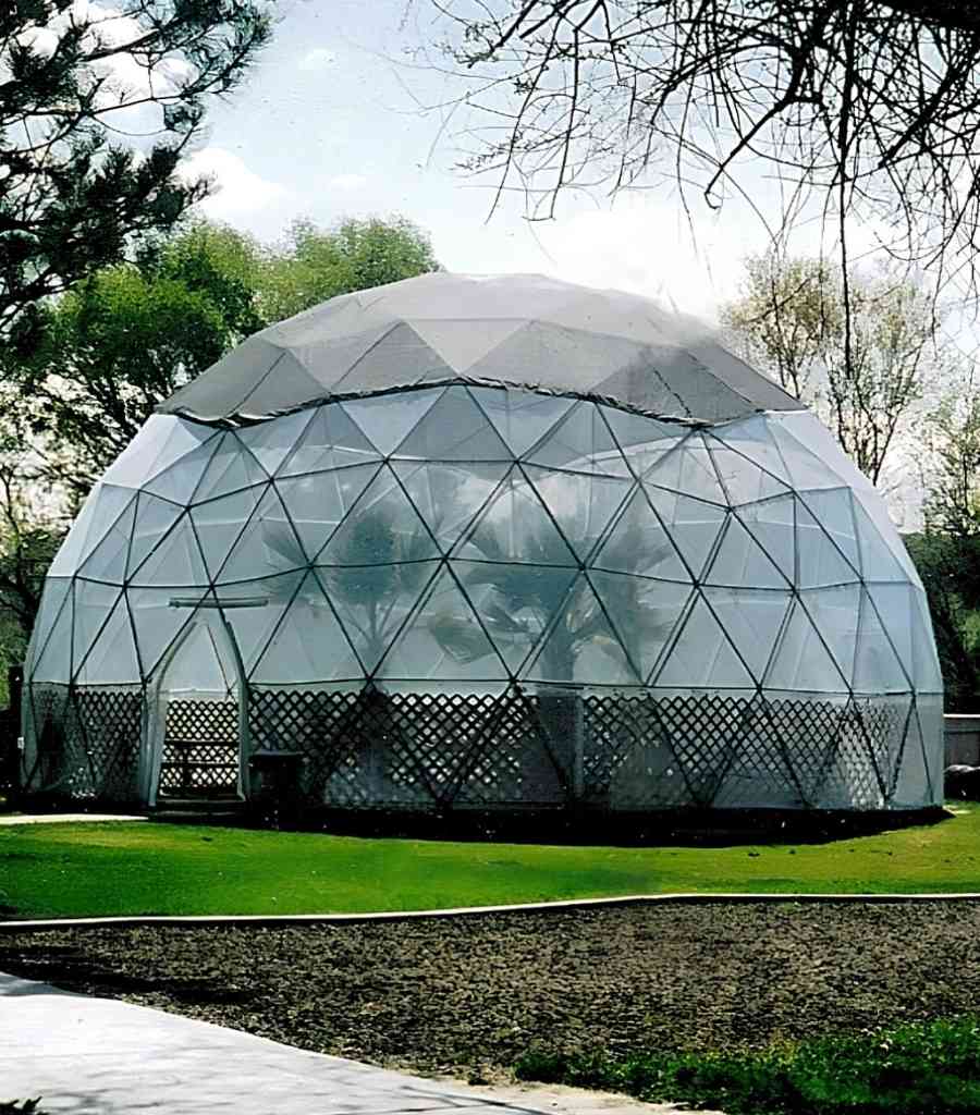 Futuristic Dome Greenhouse