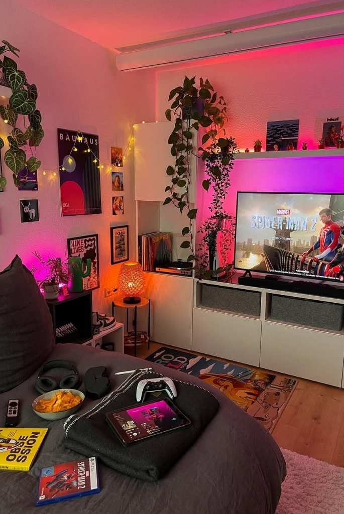 Gamer's LED Chill Cave