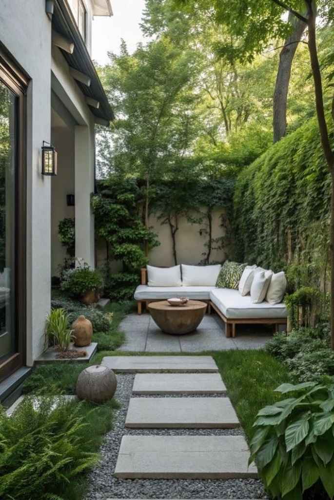 Minimal Zen Courtyard