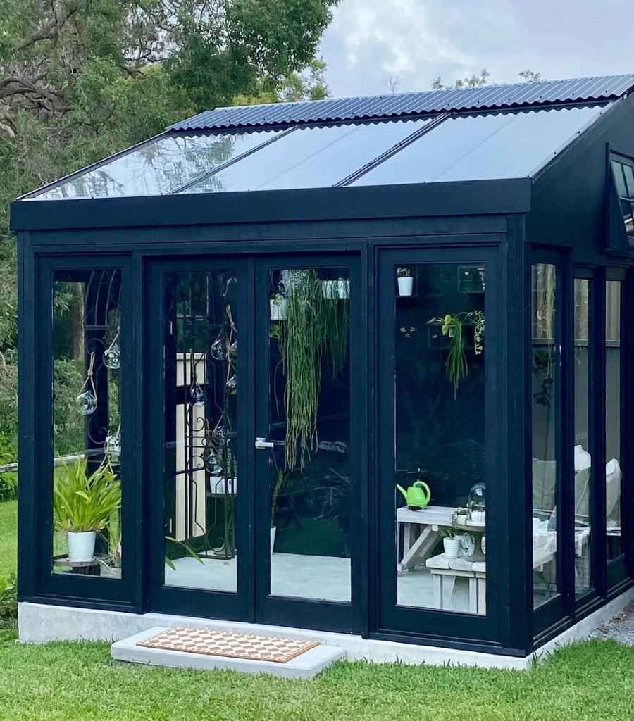 Modern Black Frame Retreat