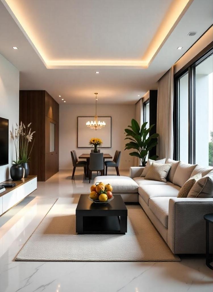 Perimeter Ceiling LED Glow