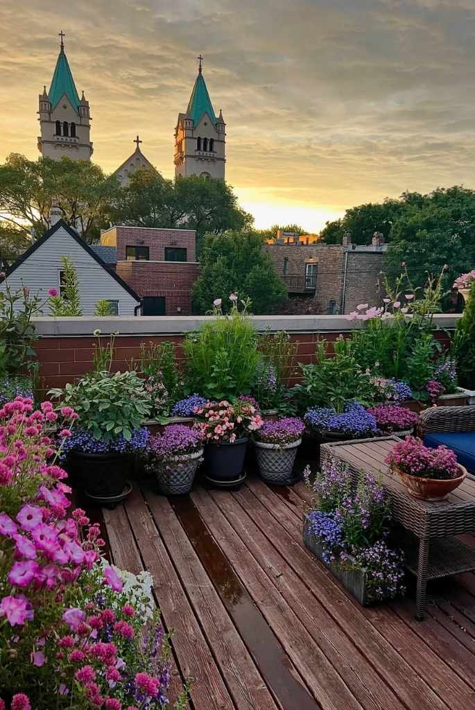 Rooftop Bloom Deck