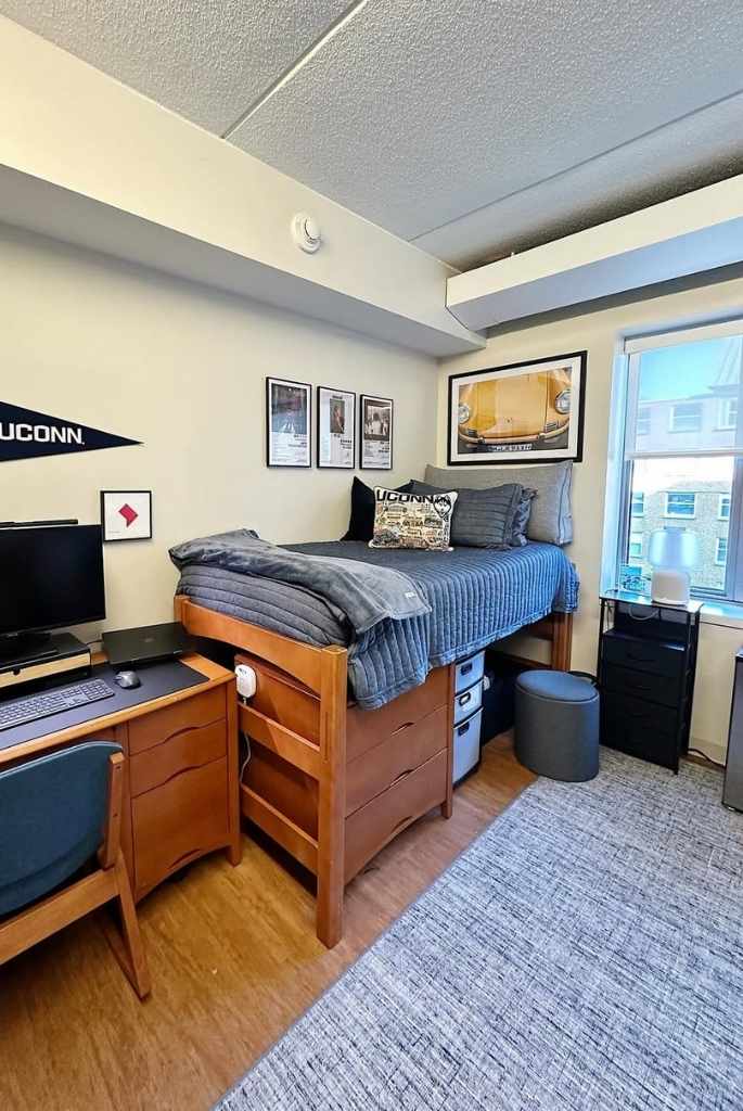 Streamlined UConn Dorm Setup