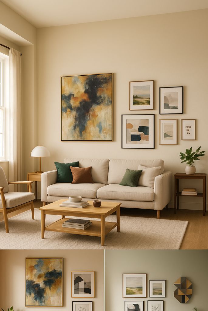 Mastering hanging and arranging wall art