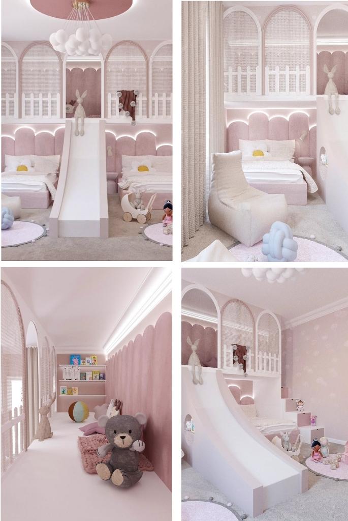 Celestial Cloud Glow Bed Nook
