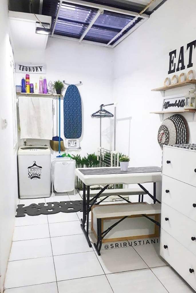 Airy Multi-Purpose Laundry Room