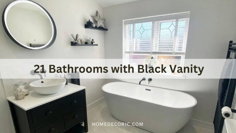 Bathroom Designs with Black Vanity
