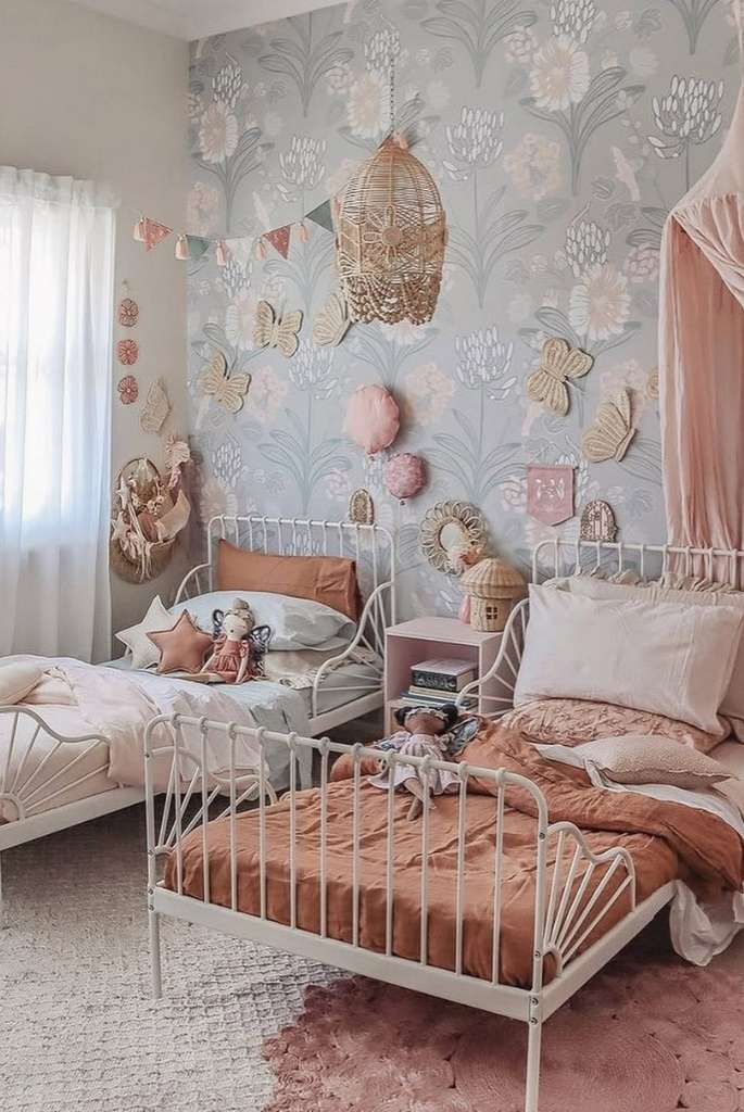 Boho Butterfly Room