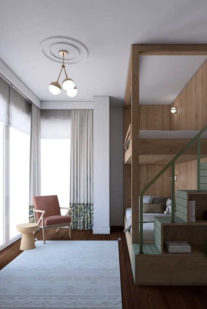 Built-In Bunk Nook 