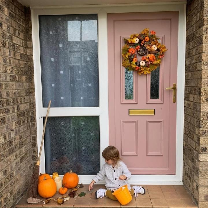 Cozy Autumn Harvest Porch