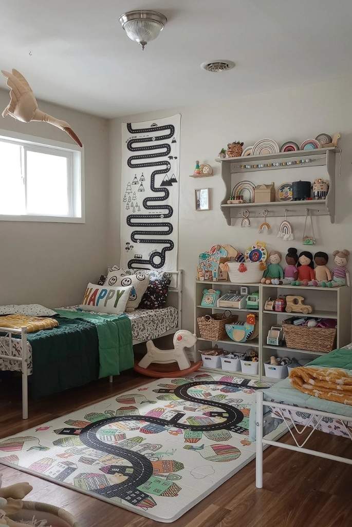 Cozy and Playful Kids' Room