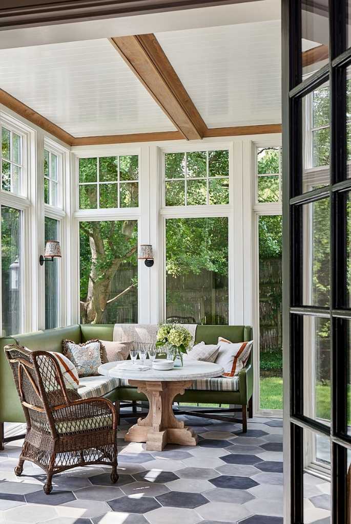 Garden-Facing Sunroom