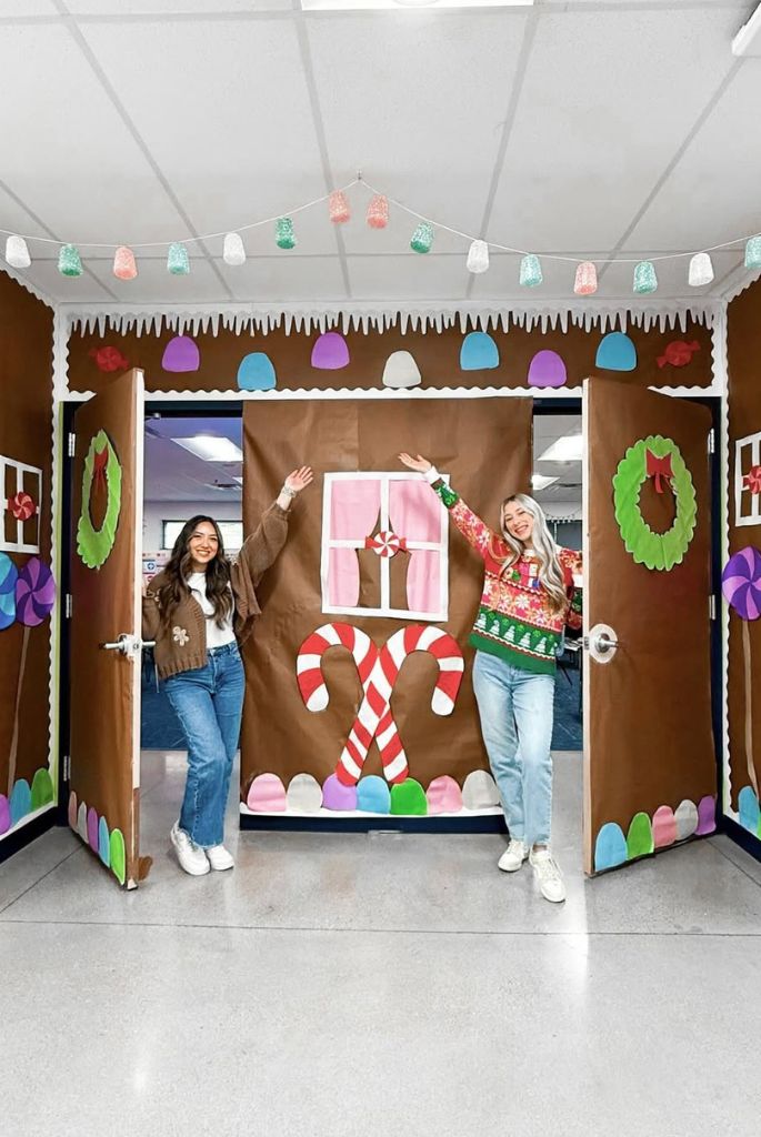 Gingerbread Welcome Doorway