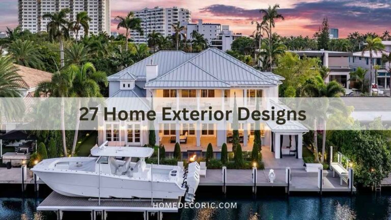 27 Home Exterior Designs