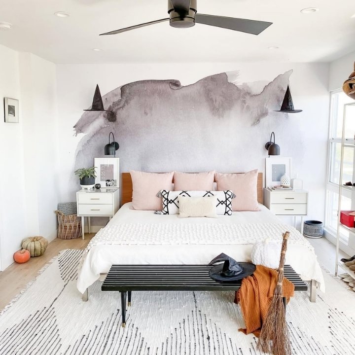Minimalist Witchy Bedroom