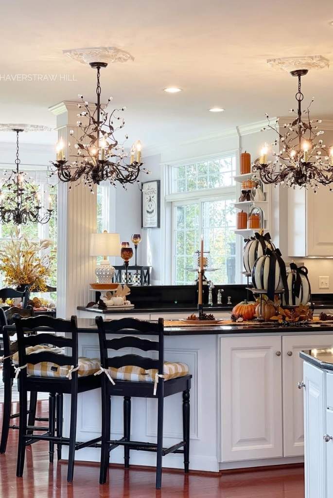 Moody Pumpkin Kitchen Look