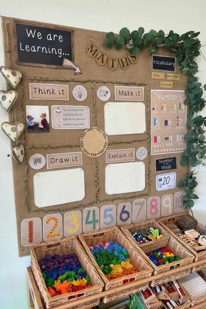 Nature-Inspired Math Center