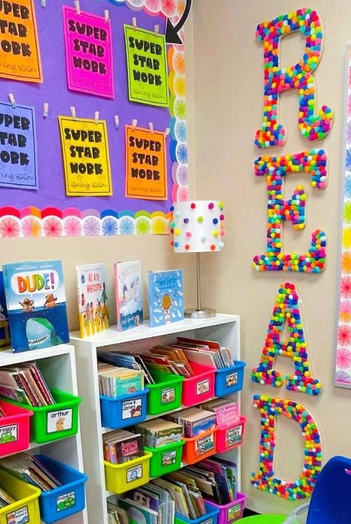 Pom-Pom Reading Corner