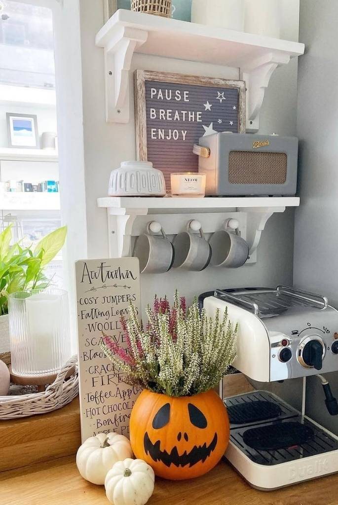 Pumpkin Perks Coffee Corner