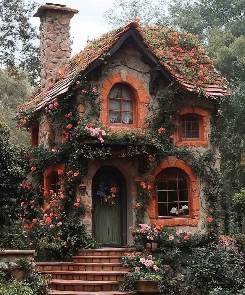Rosevine Storybook Cottage