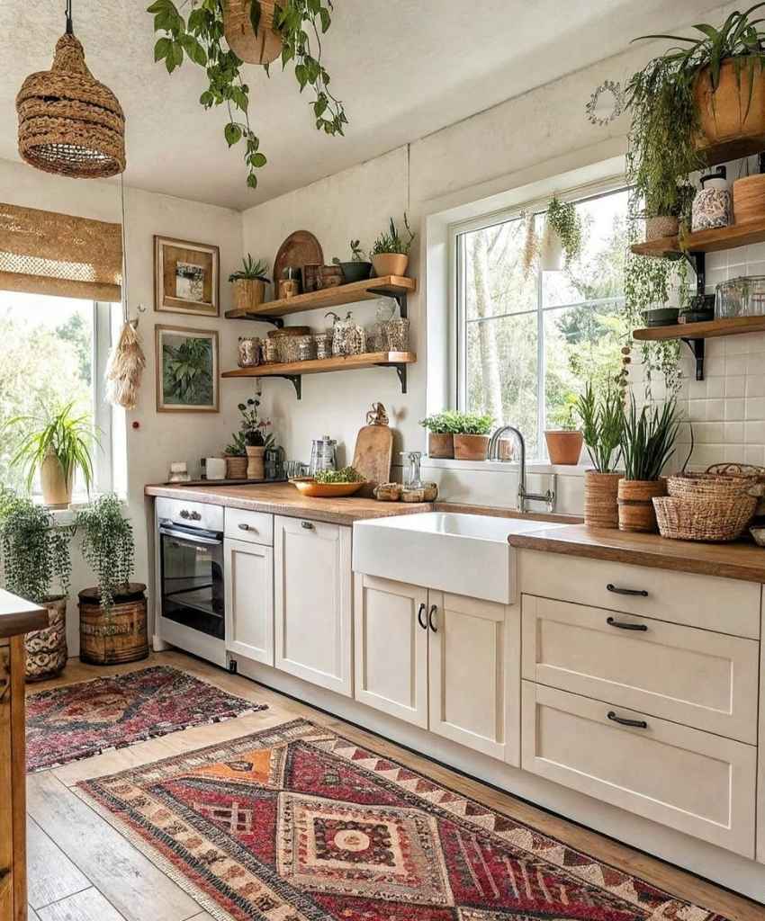 Rustic Kitchen Garden Nook