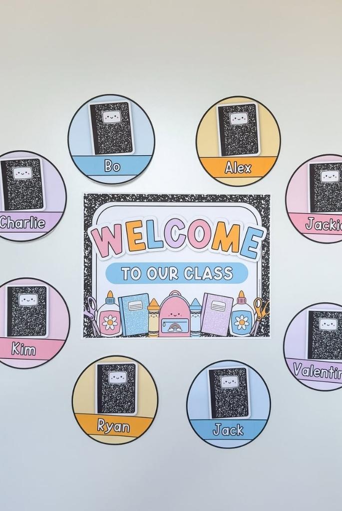 Student Name Welcome Wall