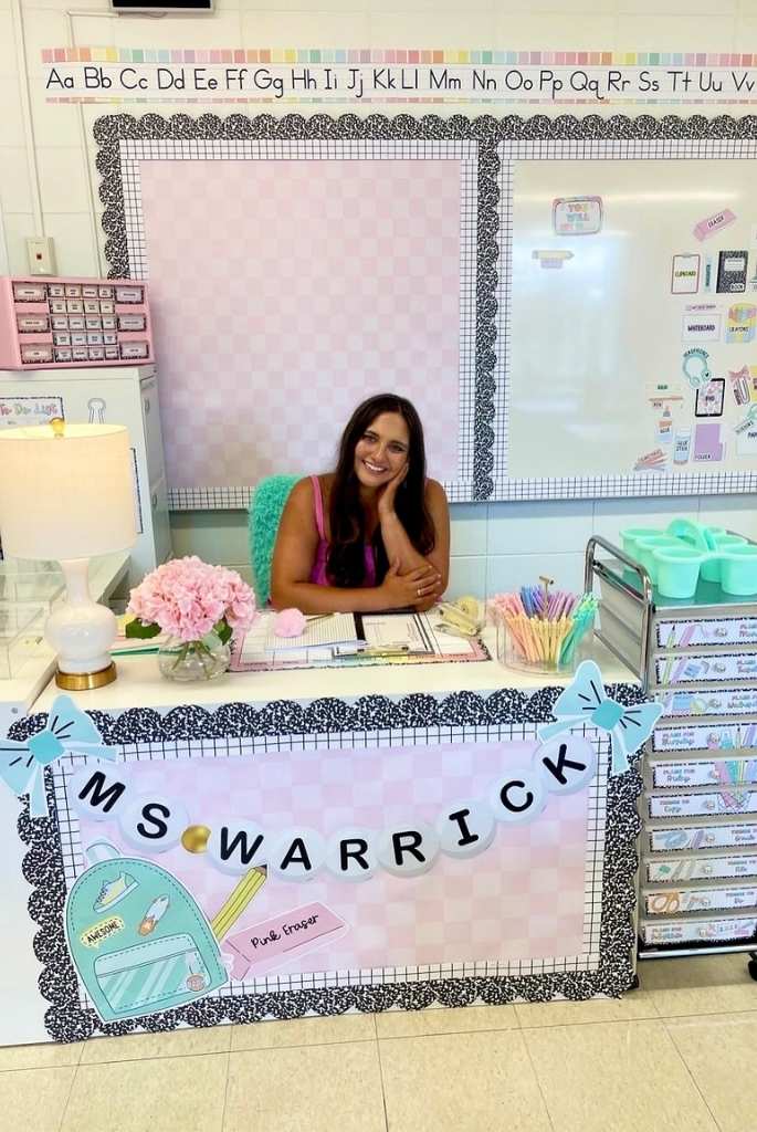 Teacher Desk Welcome Zone