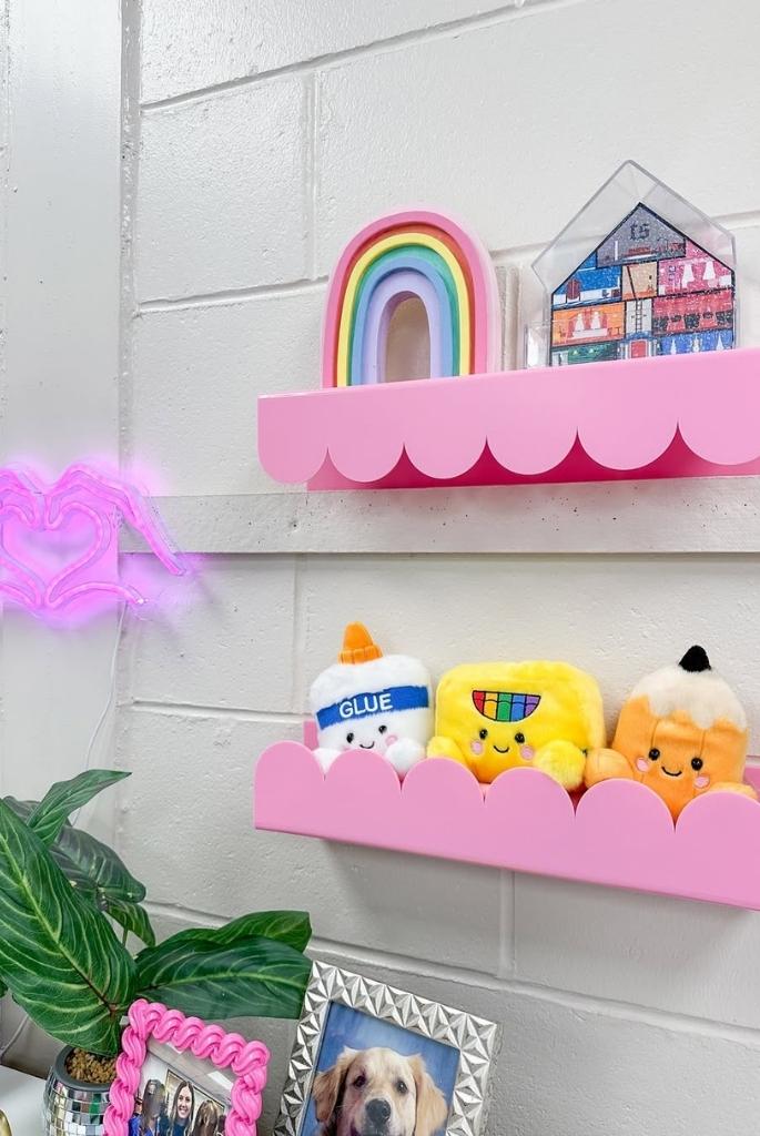Whimsical Shelf Display