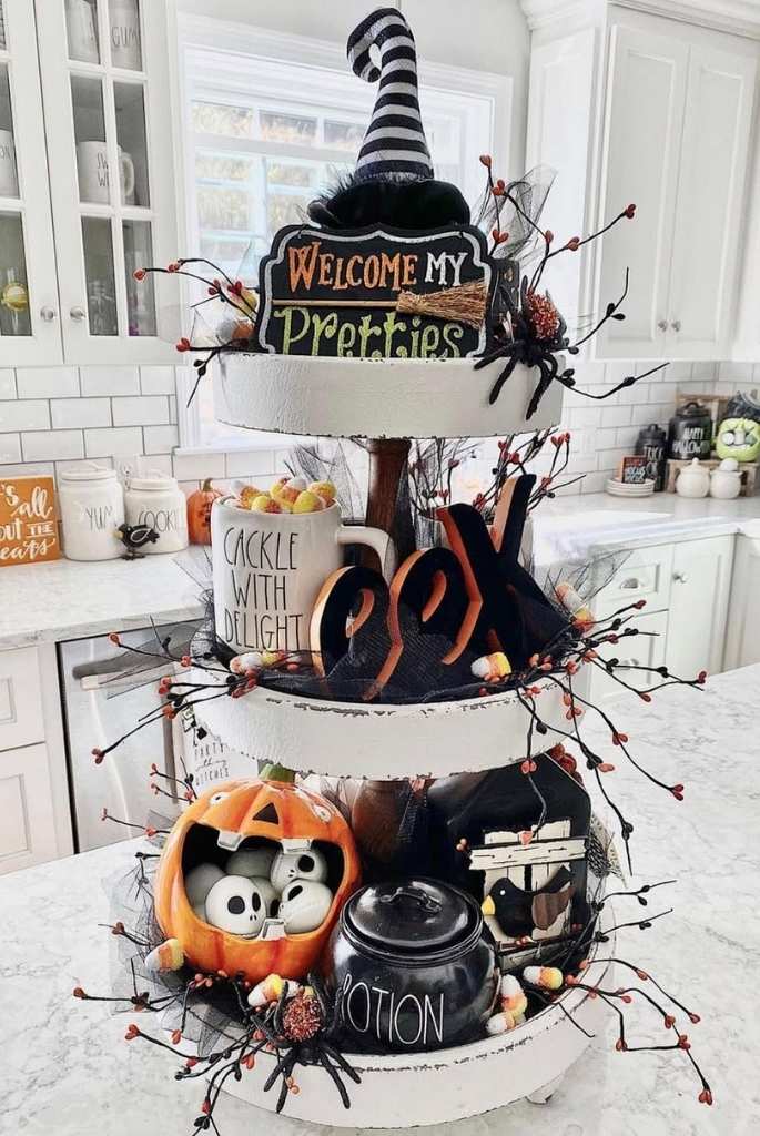 Witchy Tiered Tray