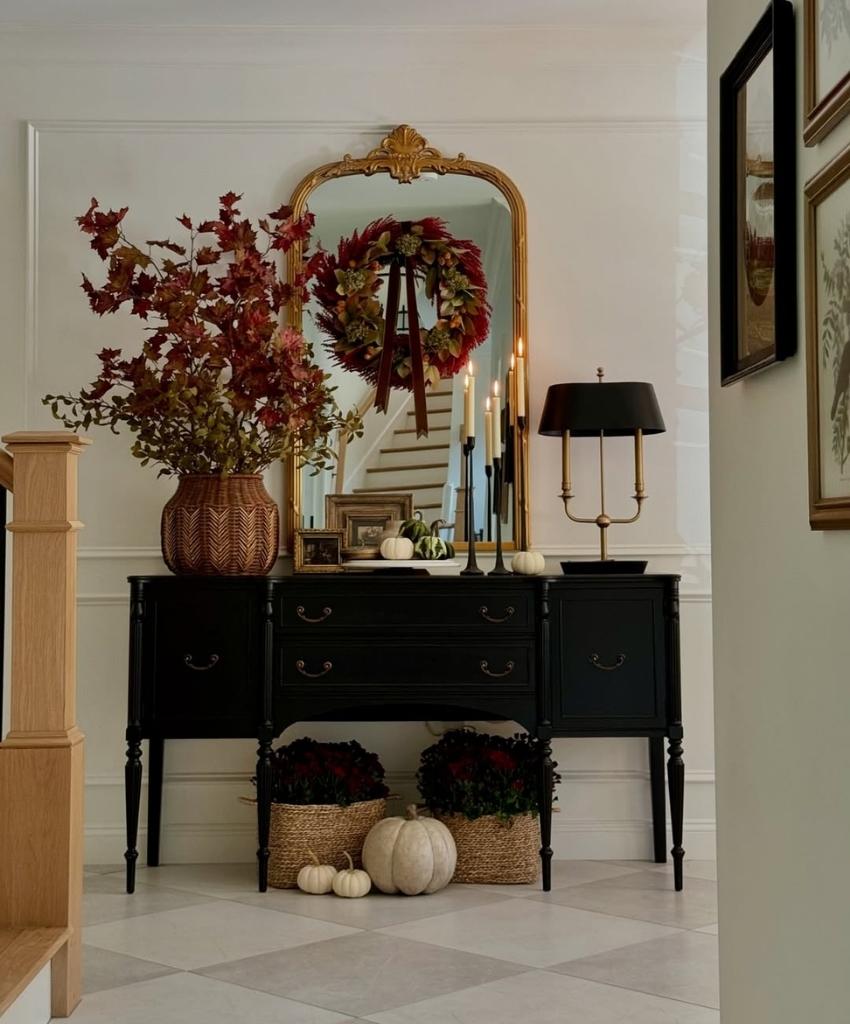 Autumn Entryway Elegance