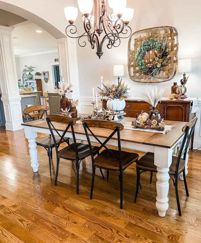 Autumn Harvest Dining Table Decor