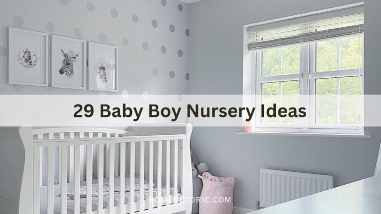 Baby Boy Nursery Ideas