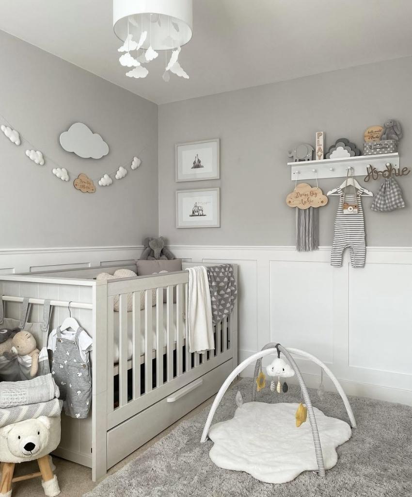Cloud Nest Grey Nursery