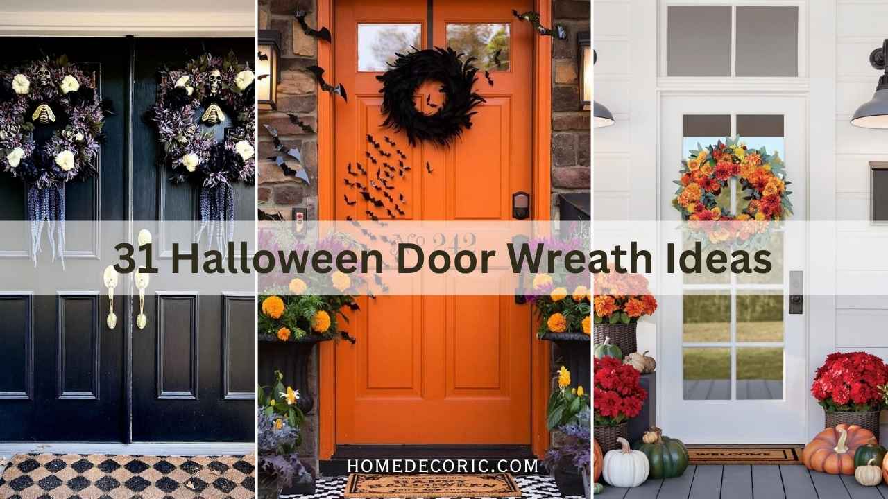 Halloween Door Wreath Ideas
