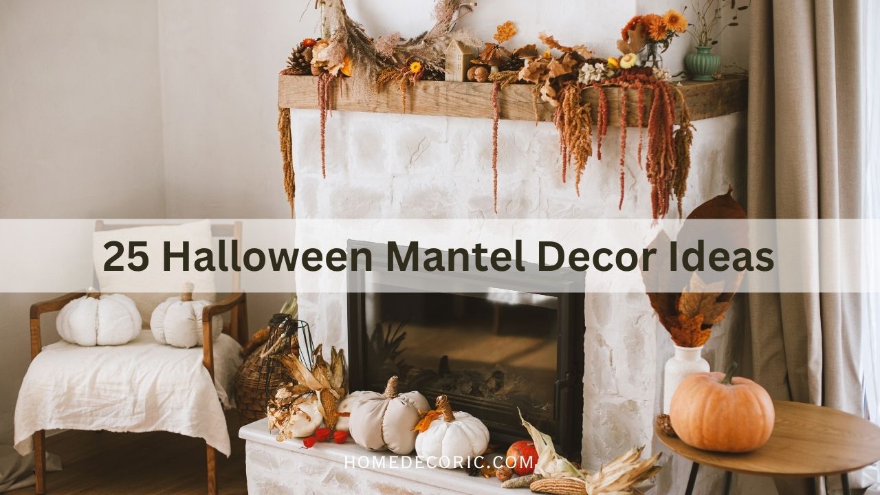 Halloween Mantel Decor Ideas
