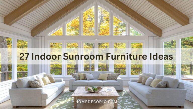 27 Indoor Sunroom Furniture Inspirations for Every Mood