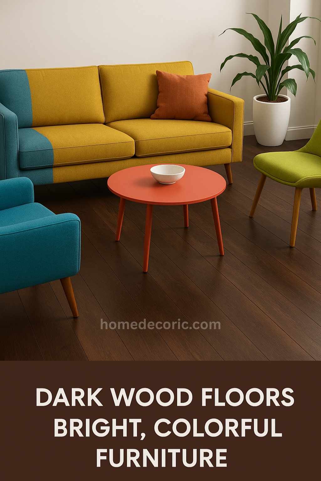colorful furniture