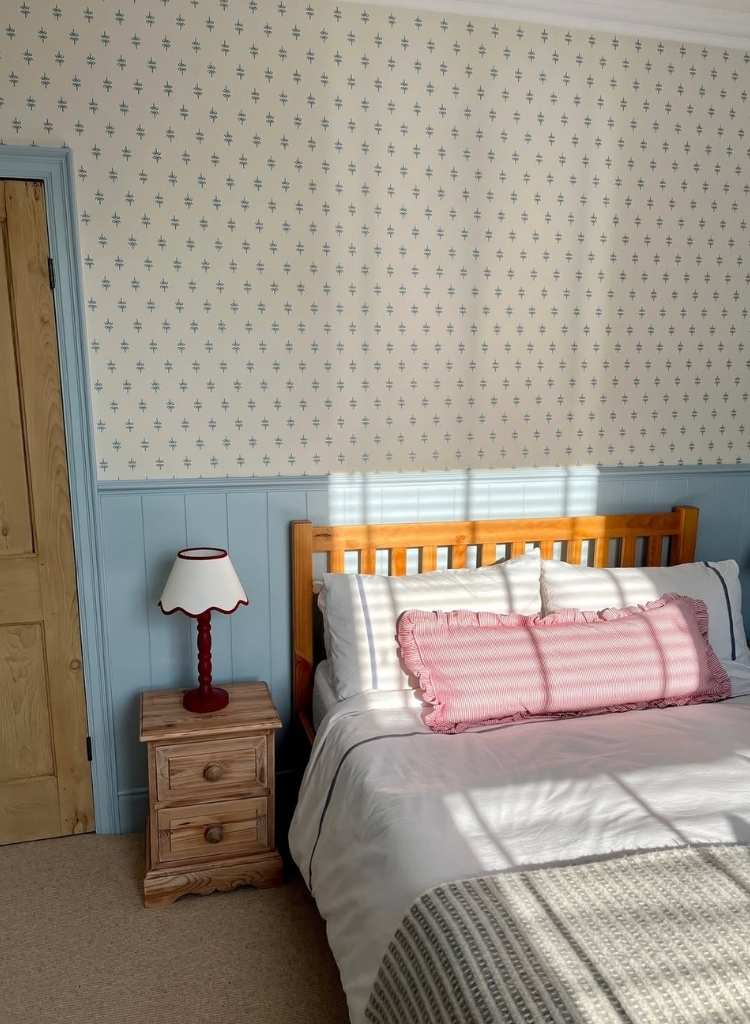 Cottage Bedroom with Vintage Touch