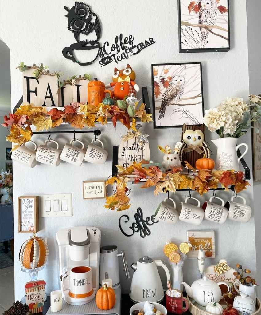 Fall Harvest Coffee Bar