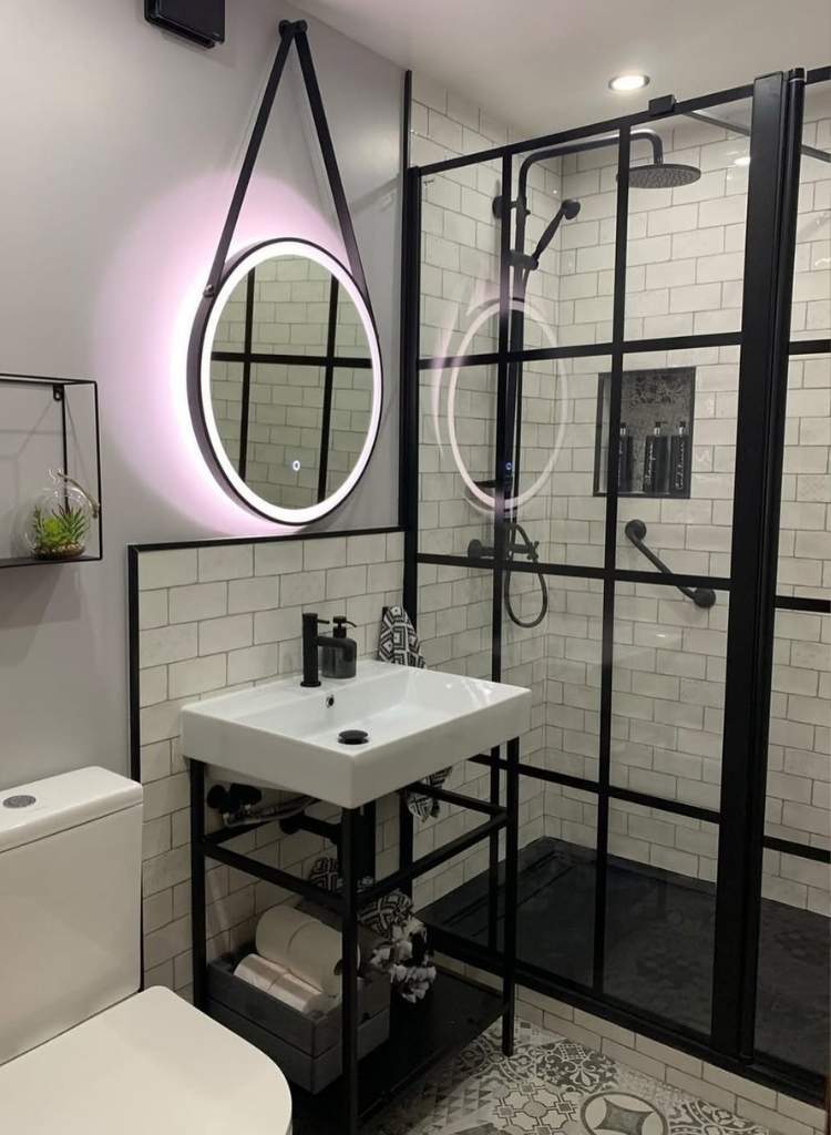 Industrial Chic Bathroom