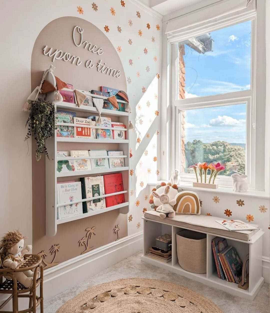 Kids Reading Nook Bookshelf